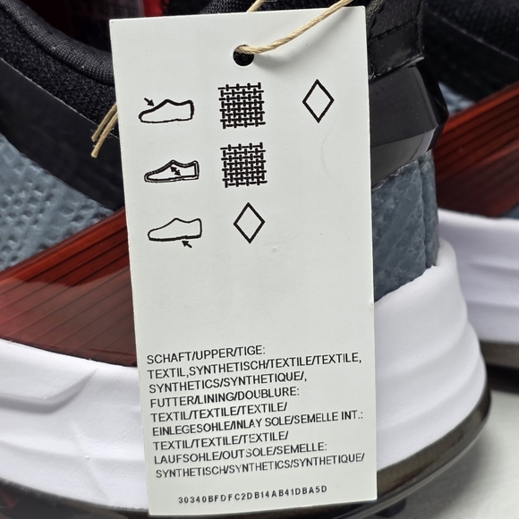 adidas Adizero ZG BOA Spikeless Golf Shoes White Red IH9896 Men's Size 8.5 New - Picture 12 of 13